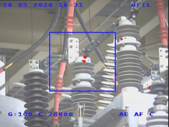 Efeito corona em filtro de harmônicas de 34,5 kV
